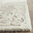 thumbnail image 4 of SAFAVIEH Bella Galena Damask Vines Wool Area Rug, Sand/Ivory, 2'6" x 4', 4 of 8