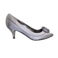 thumbnail image 2 of Lunar Womens Ripley Satin Court Shoes, 2 of 5