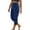 Navy, variant on ABATAB Capri Leggings for Women Stretch Yoga Slim Fit Crop Pants Comfy High Waisted Lace Beach Vacation Cycling Capris