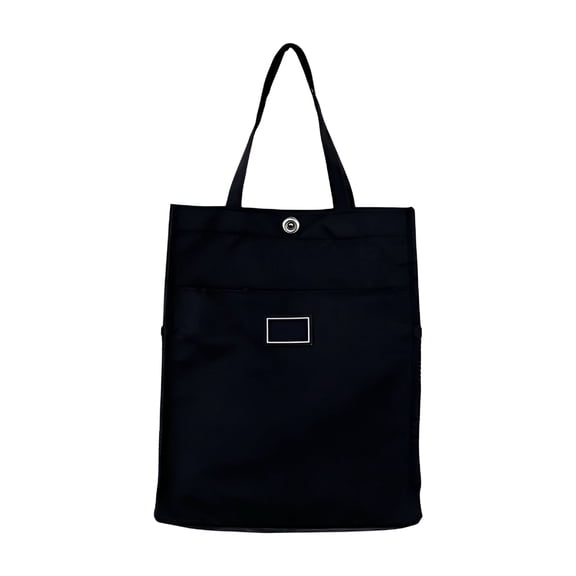 GASTROPOD 2026 New Stylish High Capacity Canvas Tote Bag for Men and Women Lightweight Portable Handbag with Zipper and Mesh Pockets Suit for Work School Shopping for Easy Travel