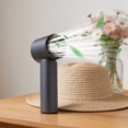 thumbnail image 6 of High Speed Handheld Turbo Fan, USB Rechargeable Portable Mini Fan With 199 Wind Speed LED Display Cooling Device, For Travel Outdoor Office Gym Summer Heat Relief Users, 6 of 7