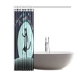 thumbnail image 2 of WOPOP Dancing Cat I Love You to the Moon and Back Waterproof Polyester Bath Shower Curtain 60x72 inches Home Decor, 2 of 2