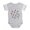 Heather Gray, variant on CafePress - Kiss Skulls_Bl_B - Cute Infant Baby Football Bodysuit
