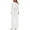 White, variant on PRETTYGARDEN Long Sleeve Jumpsuit For Women Dressy Off Shoulder One Piece Loose Wide Leg Jumpsuits Casual Flowy Romper