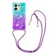thumbnail image 1 of Funda para Xiaomi Redmi Note 13 4G Brillantina Líquida Divertida Reluciente y con Cristales en Movimiento Cuerpo Cruzado con Cordón Ajustable, 1 of 5