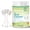 White-Canister-30pcs, variant on Wave Brush Head Baby Toothbrush for Newborns, 30Pcs Disposable Oral Care Cleaner, Individually Wrapped Gauze Wipes for Infant Tongue Cleaning