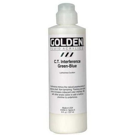 UPC: 0738797233058 | Golden – Fluid Acrylic – 8 oz. Bottle – Quinacridone Violet
