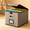 Grey-1Pack, variant on File Organizer Box Light Purple 1Pack Portable Collapsible Document Storage