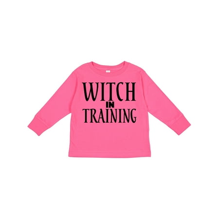 

Inktastic Witch in Training Boys or Girls Long Sleeve Toddler T-Shirt