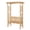 Natural#49, variant on Outdoor Garden Arch Outsunny 2 Piece Raised Garden Bed with Legs, Self-Watering Planter Box Raised Bed to Grow Flowers, Herbs & Vegetables, Gray,Wooden Garden Arch