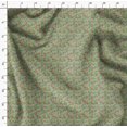 thumbnail image 4 of Soimoi Poly Georgette Fabric Leaves & Floral Artistic Decor Fabric Printed Yard 52 Inch Wide, 4 of 5