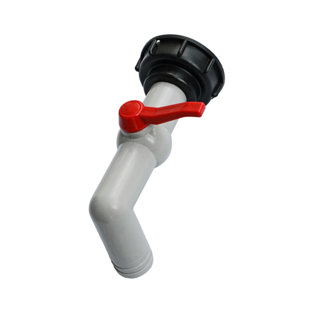 Speravity Válvula de riego de agua de lluvia con diámetro de expansor eficiente, drenaje suave de flujos de agua con tuerca de 90 grados Herramientas eléctricas