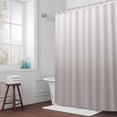 thumbnail image 5 of Brown Ombre Fabric Shower Curtain Gradient Gradual Color Washable Shower Curtains for Bathroom, Waterproof Bath Curtain with Hooks Home Decor 72x84in, 5 of 8