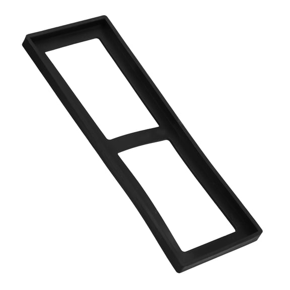 WHAMVOX Non-slip Silicone Mat Sharpening Platform Knives Stone Stand Kitchen Whetstone Holder Black