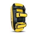 thumbnail image 4 of Boxing Pad Leather Exercise Arm Curved Padded Kickboxing Padding Curved Protector Replacement Pads Training Coaching Sparring Portable Kick for School Yellow, 4 of 6