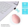 thumbnail image 4 of PloutoRich Wireless Mouse, 2.4GHz Wireless Mouse, Hamster Shape Portable Mobile Optical 1200DPI USB Mice Cordless Mouse for PC Laptop Computer, 4 of 9