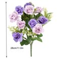 thumbnail image 2 of Worallymy 2 uds tela de flores artificiales falsa decoración Floral habitación boda planta decoración herramienta Worallymy JD735805060, 2 of 6