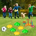 thumbnail image 3 of Bamboohart Multifunctional Game - Outdoor Games for Kids & Family  Backyard and Indoor Party Game Set ，Style 1, 3 of 4