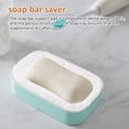 thumbnail image 3 of Soap Saver Pads, Non Slip Soap Holder Pad, Drain Soap Pad, Wear Resistant Soap Mat, Heat Resistant Damp Sponge, Reusable Soap Saver Dish for Kitchen Bathroom Travelling Hotel Cleaning Supplies, 3 of 5