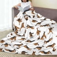 thumbnail image 6 of Sikiie German Shepherd Dog Ultra-Soft Micro flannel Blanket Luxury All Seasons Warm Blanket for Bedding Sofa and Travel (4 sizes)-50"x40", 6 of 7
