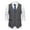 White, variant on Bcfgryg Men's Autumn Retro Single Three Pocket Fashion Suit Vest Vest for Men