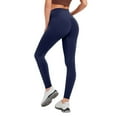 thumbnail image 5 of Women Sports Pants Nylon Spandex High Waist Yoga Workout Casual Pants, 5 of 5