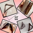 thumbnail image 4 of 5.1 Inch Medium Large Claw Clips For Thick Hair, Matte Square Hair Claws Clips For Hair, Girls' Hair Clips Claw, Big Hair Clip For Thin Hair, Neutral Hair Clips for Women (Large,White), 4 of 5