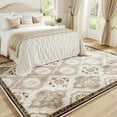 thumbnail image 6 of EnHomee Area Rugs for Living Room 5x7 Area Rugs Machine Washable Area Rugs Vintage Boho Indoor Area Rugs for Bedroom,Khaki, 6 of 10