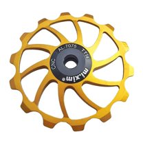 Rear Derailleur Mountain Bike Guide Roller Pulley Golden