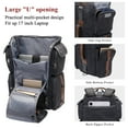 thumbnail image 5 of WITZMAN Travel Backpack for Men Carry On Canvas Backpack Luggage Outdoor Duffel Bag (6661 Black), 5 of 11