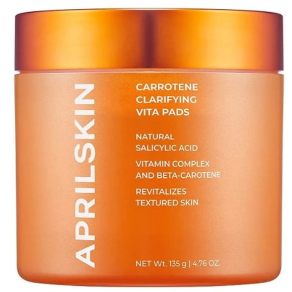 Aprilskin Carrotene Blemish Clear Vita Pads Piel Grasa 135gr