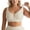 Beige, variant on Women's Wireless Bra with 3 Row Hook Closure Seamless Side Support Bra Soft Cup No Underwire Push Up Bra,Black,XXL