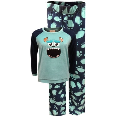 Disney Pixar Monsters Inc Sulley Fleece Pajamas