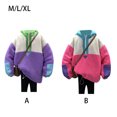 thumbnail image 3 of Sonducket Abrigo con capucha, chaqueta, sudaderas con capucha sueltas, regalo dulce práctico, ropa elegante para mujer, mano de obra fina, Abrigos y chamarras Violeta L, 3 of 6