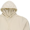 thumbnail image 3 of 8oz Midweight Promo Fleece Hoodie CVC Cotton Blend Unisex Adult Hooded Sweatshirt Decorator-Ready Blank Style 317, 3 of 4