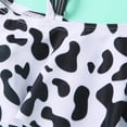 thumbnail image 5 of Edvintorg Kids Bathing Suit Girls Summer Fashion Cow Print Tankini Top with Short Bikini Sets Swimsuit Two Piece Swimwear Teenage Girls for 8-14T, 5 of 6