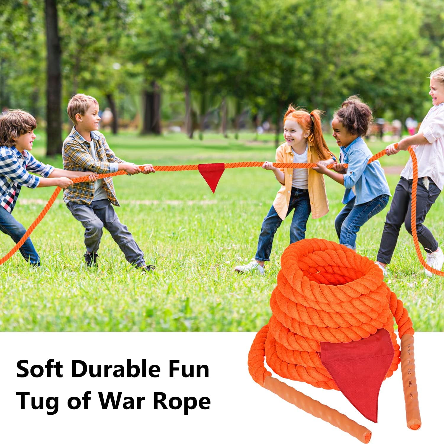 Soft tug of war cheap rope