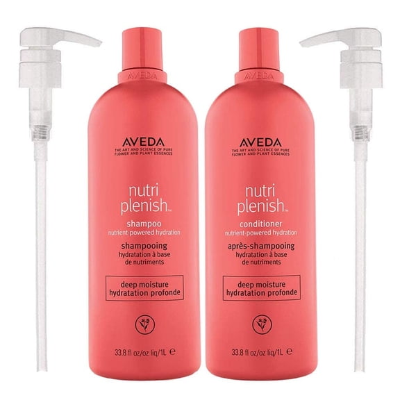 Aveda Nutriplenish Deep Moisture Shampoo, 33.8 oz-Aveda Nutriplenish Deep Moisture Conditioner, 33.8 oz