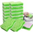 thumbnail image 1 of 25 Pack Magic Sponge Erase,Double Compression Strong Durable Sponge Foam,Long Lasting Melamine Sponge, High Density Nano Sponge for Dish,NonScratch Scrub Sponges,for Kitchen, Bathroom,Sink, Furniture, 1 of 7