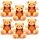 thumbnail image 1 of Peluches HyDren con forma de oso, 6 unidades, color marrón, 30 cm, 1 of 7