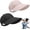 D, variant on 2PCS UPF Sun Protection Baseball Hat for Men and Women, Adjustable UV Protection Wide Brim Quick-Dry Cap, Ponytail Friendly Open-Top Visor