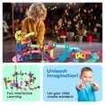 thumbnail image 3 of Juguete de construcción PicassoTiles Marble Run Car Race Track, 3 of 8