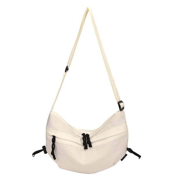 Bolso Hobo Bag Crescent para Mujeres Hombres Multibolsillos Viajes