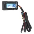 thumbnail image 1 of Motorcycle , 4 In 1 Water Oil Temperature Time Voltage Gauge LCD Digital Display DC12V Universal For Motorcycle, 1 of 8
