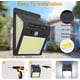 thumbnail image 5 of 【Paquete de 6 de 216 LED】 Lámpara solar para exteriores con sensor de movimiento, luz solar para exteriores impermeable, inalámbrica, 3 modos, punto LED solar, iluminación solar para decoración de j, 5 of 5