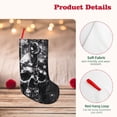 thumbnail image 4 of Bingfone Chained Skull Artwork Print Personalized Christmas Stocking - Snowman Design Large 18 inch,Family Holiday Season Decor, 4 of 8
