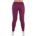 thumbnail image 2 of 24seven Comfort Apparel Plus Size Comfortable Ankle Length Stretch Leggings, 2 of 4