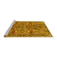 thumbnail image 2 of Ahgly Company Machine Washable Indoor Rectangle Oriental Yellow Traditional Area Rugs, 2' x 3', 2 of 4