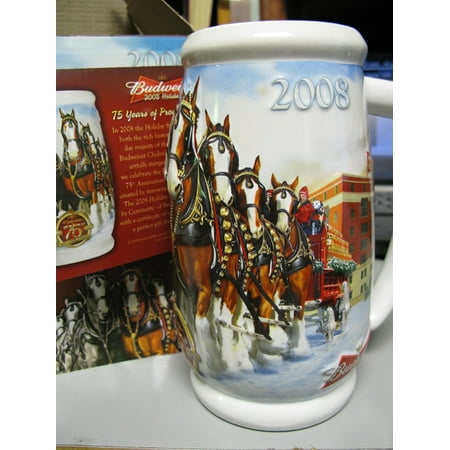 - Anheuser-Busch 2008 Holiday Stein, From Budweiser Holiday Stein Series By Budweiser,USA