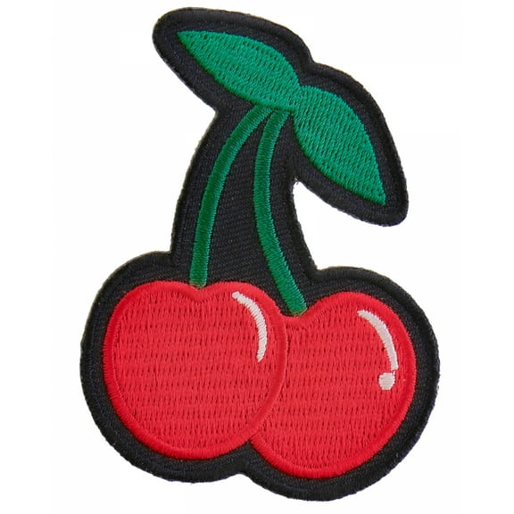 Cherry Funny Iron on Patch
